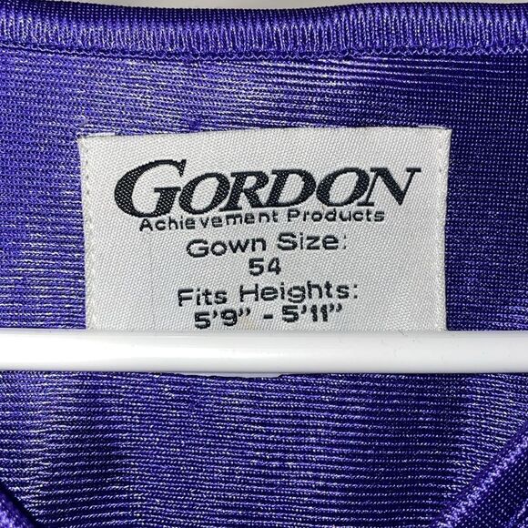 Purple graduation gown - Picture 5 of 9